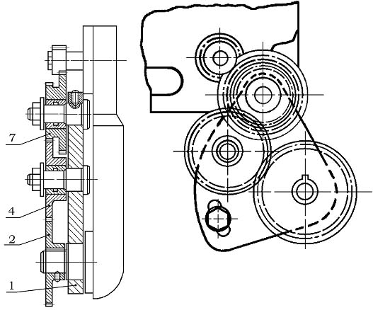 Гітара токарно-гвинторізного верстата ТВ-4 ТВ-4 Гітара токарно-гвинторізного верстата